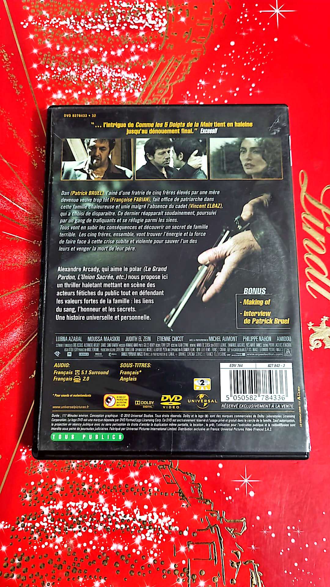 DVD : comme les 5 doigts de la main - film