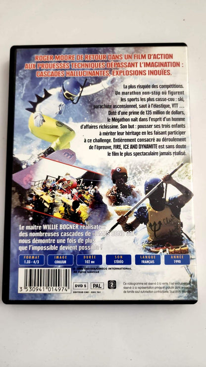 《烈火与冰霜》——罗杰·摩尔——DVD 2 区——极限运动动作片