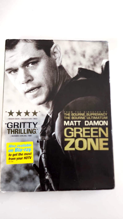 Green Zone – DVD | Matt Damon • Greg Kinnear • Amy Ryan | Paul Greengrass | Universal Pictures