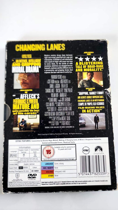 Changing Lanes – DVD | Samuel L. Jackson • Ben Affleck | Roger Michell | Paramount Pictures