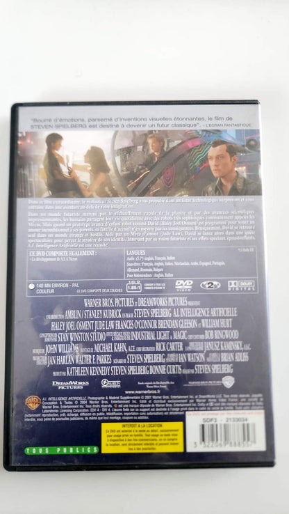 A.I. 人工智能 – DVD | 贺礼·乔尔·奥斯曼 • 裘德·洛 | 斯蒂文·斯皮尔伯格 | 华纳兄弟 • 梦工厂