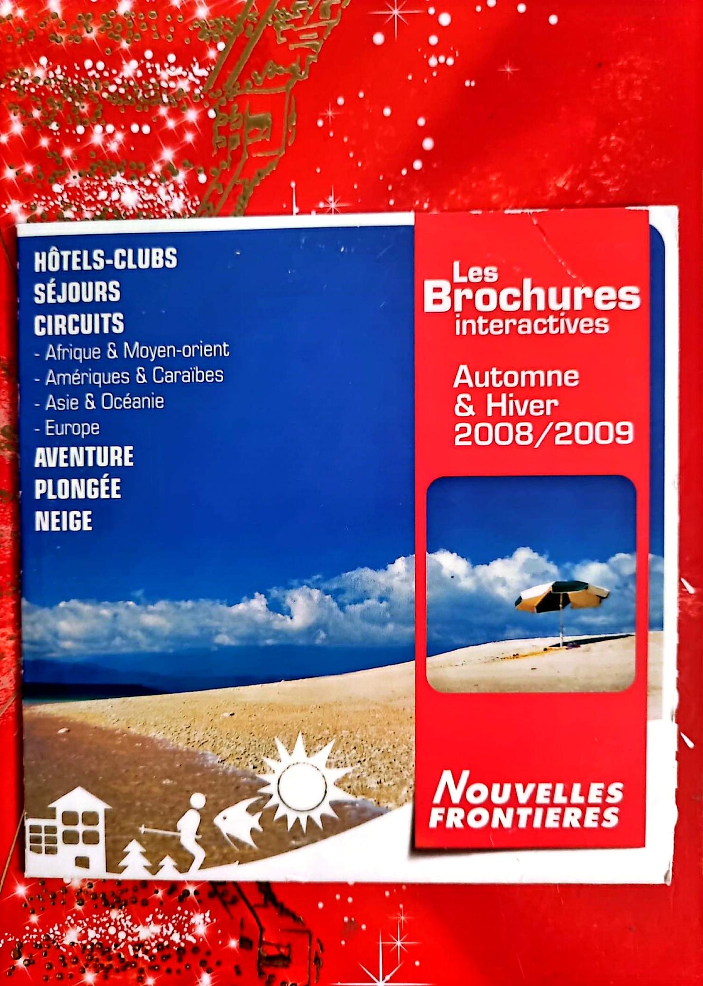 Nouvelles Frontières – Brochures Interactives Automne & Hiver 2008/2009 – CD-ROM Voyages