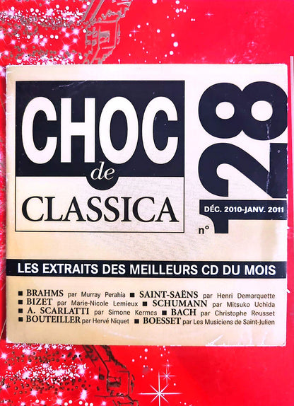 Choc de Classica n°128 – CD Compilation Classique – Brahms, Bach, Bizet