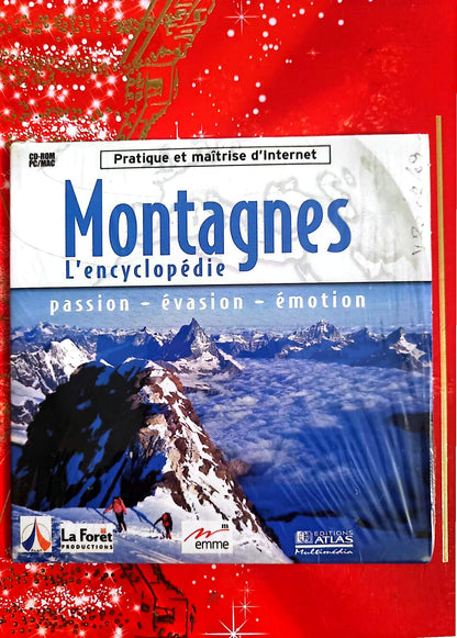 Montagnes – L’Encyclopédie – CD-ROM PC / Mac – Atlas Multimédia – Français