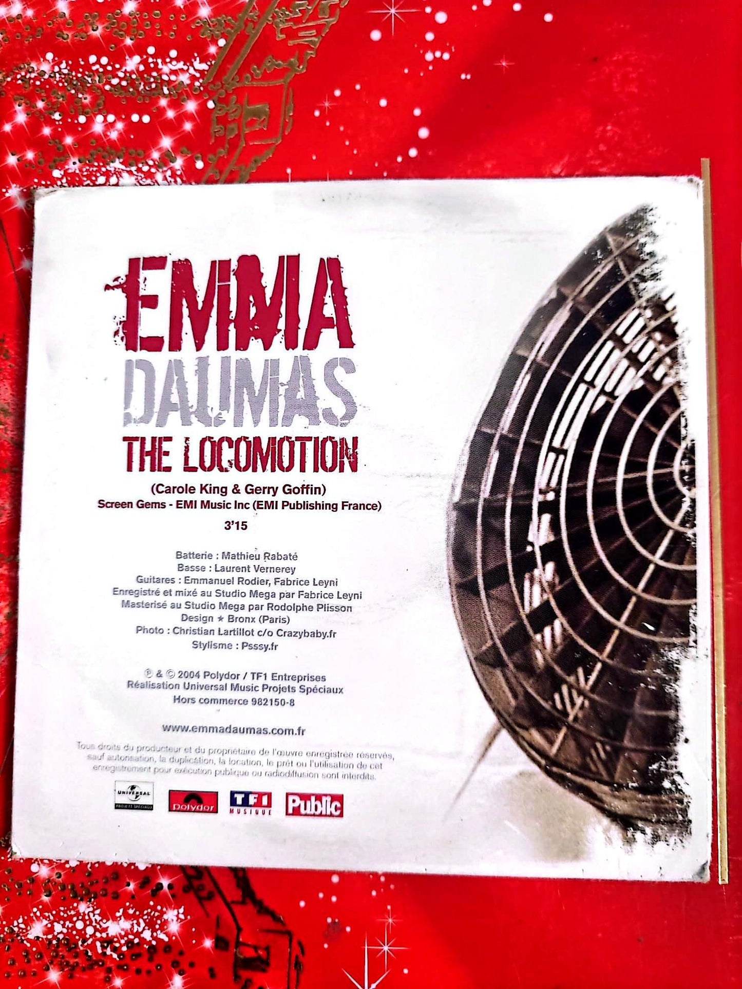 Emma Daumas – The Locomotion – CD Single – Pop Française – Édition Exclusive