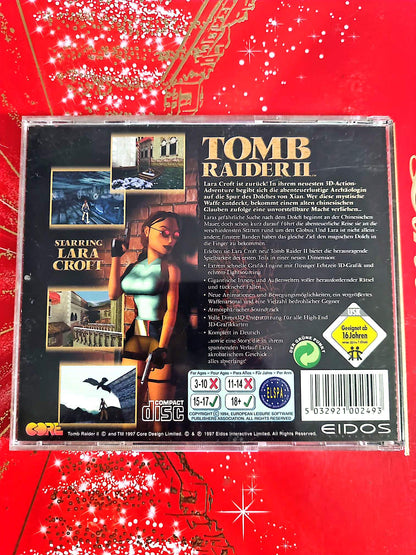 Tomb Raider II Starring Lara Croft – Jeu PC CD-ROM – Eidos – Version Européenne