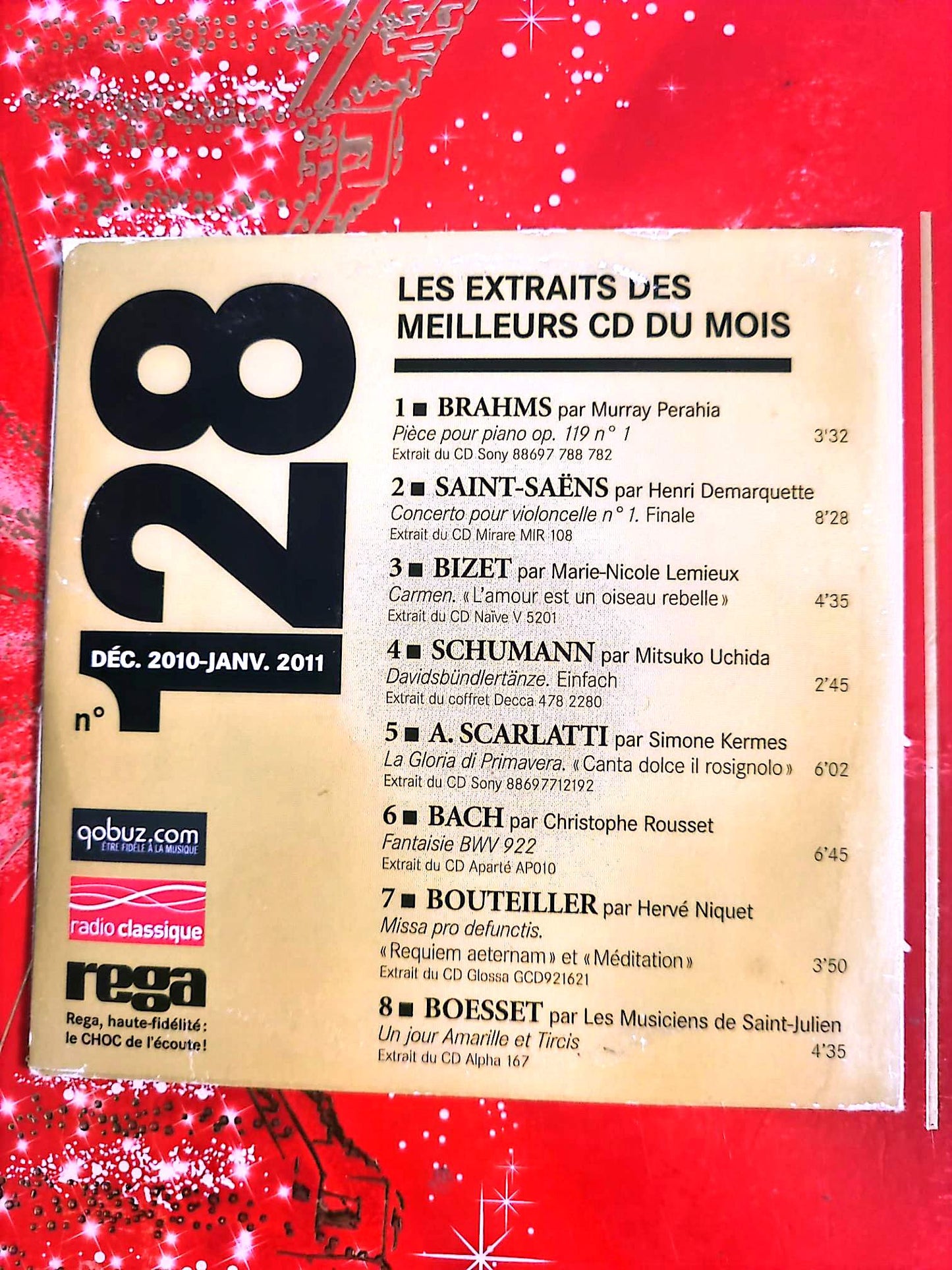 Choc de Classica n°128 – CD Compilation Classique – Brahms, Bach, Bizet