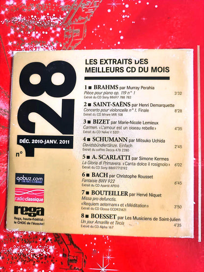 Choc de Classica n°128 – CD Compilation Classique – Brahms, Bach, Bizet