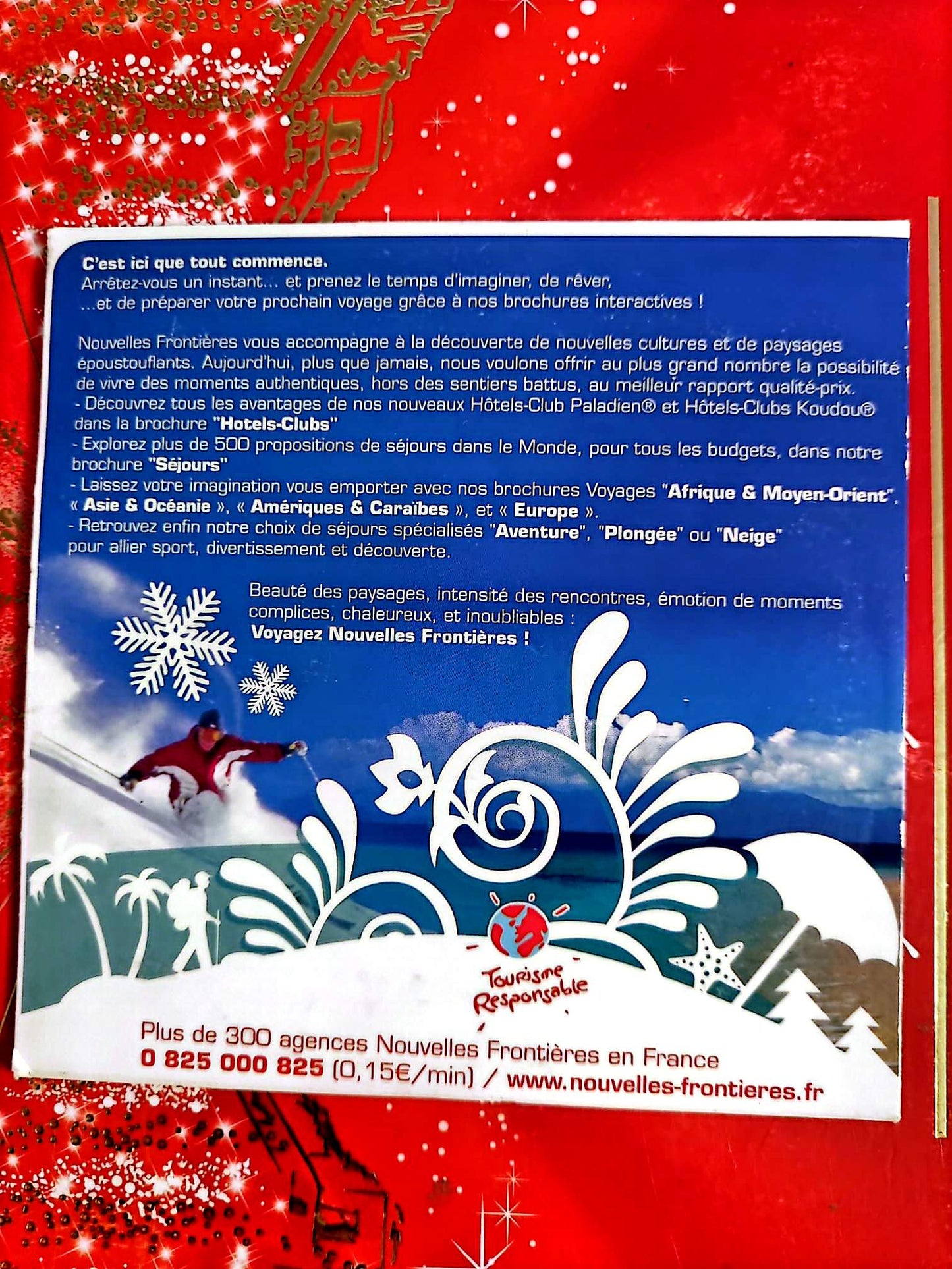 Nouvelles Frontières – Brochures Interactives Automne & Hiver 2008/2009 – CD-ROM Voyages