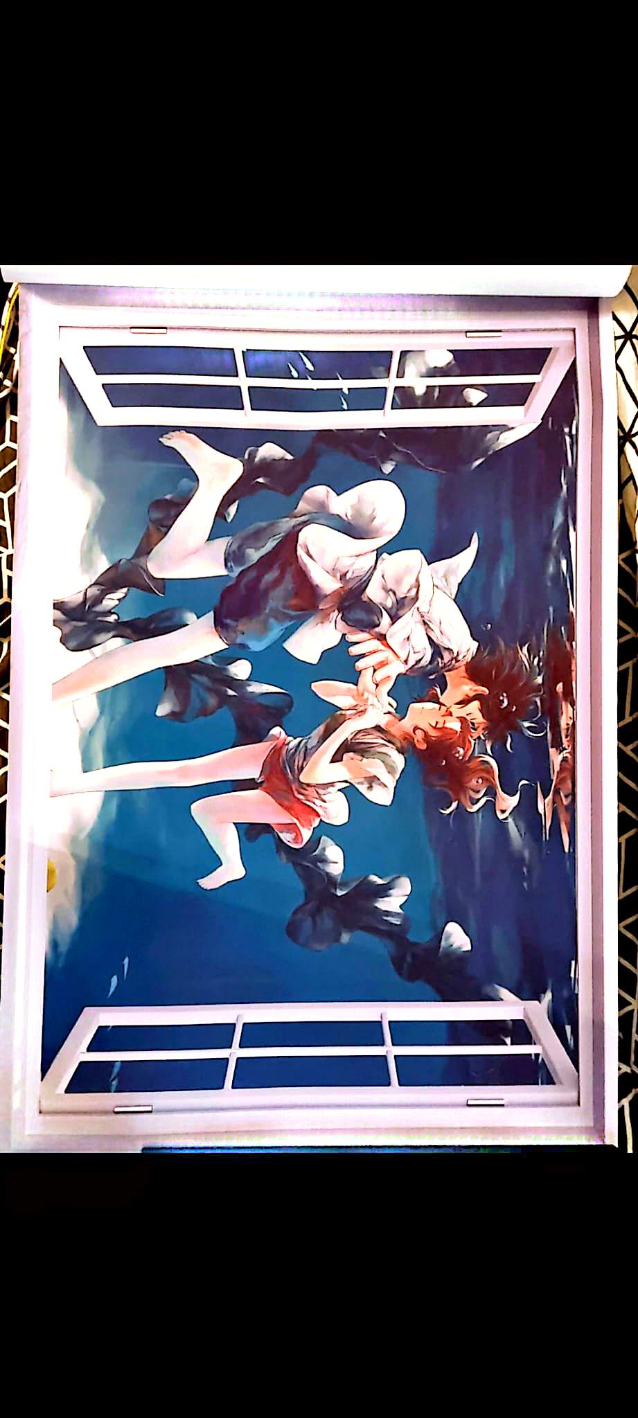 Sticker Mural Le Voyage de Chihiro – Chihiro & Haku Dragon – Manga Ghibli – 60 x 90 cm