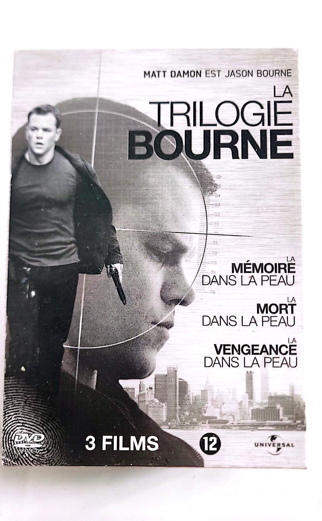La Trilogie Bourne – Coffret 3 DVD | Matt Damon | Universal | Action Thriller | Occasion Bon État