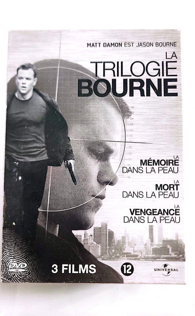 The Bourne Trilogy – 3-DVD Box Set | Matt Damon | Universal | Action Thriller | Used - Good Condition