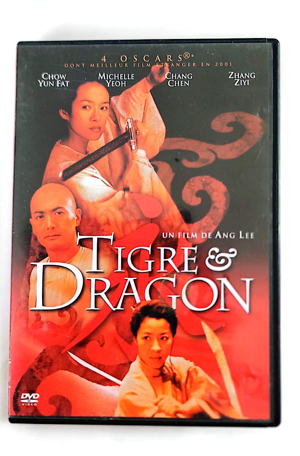 Tigre & Dragon – DVD | Ang Lee | Michelle Yeoh, Chow Yun-Fat | Warner | 4 Oscars | Occasion Bon État