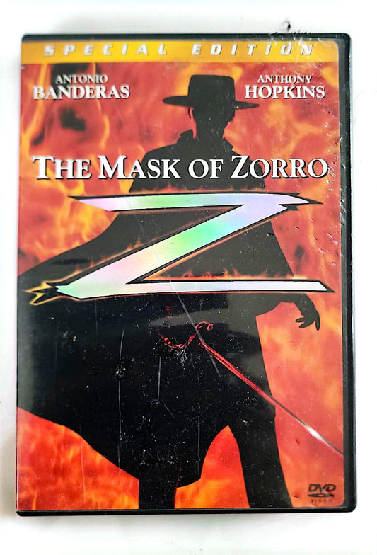 The Mask of Zorro – Édition Spéciale 2 DVD | Antonio Banderas, Anthony Hopkins | Sony | Action Aventure | Occasion Bon État
