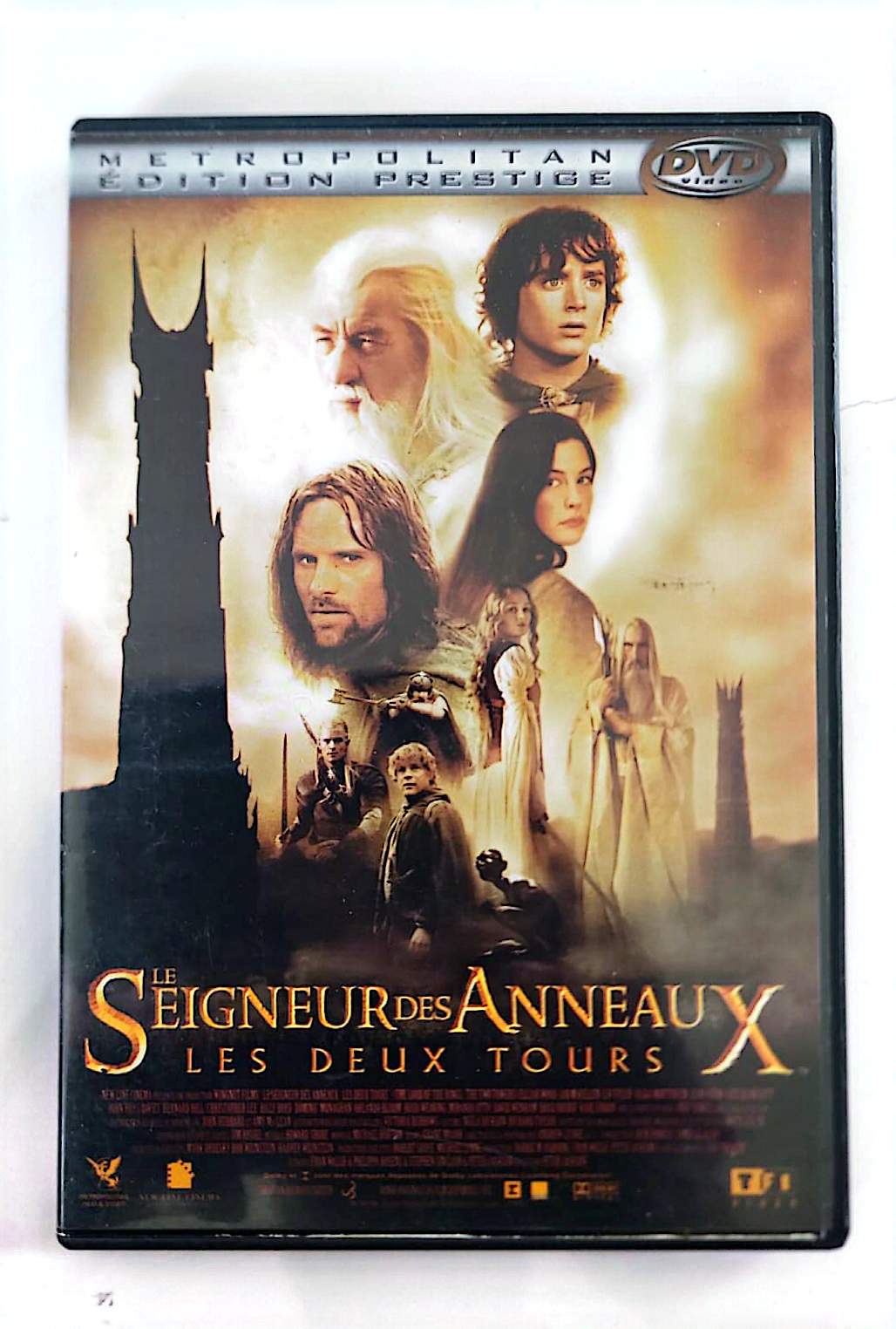 Le Seigneur des Anneaux : Les Deux Tours – Édition Prestige 2 DVD Version Longue | Peter Jackson | Warner | Occasion Bon État