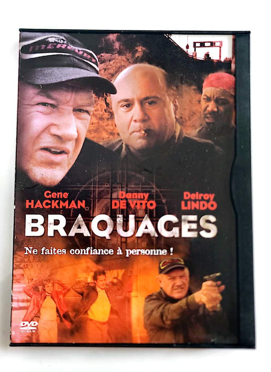 Braquages (Heist) – DVD | Gene Hackman, Danny DeVito | David Mamet | Warner Bros | VF | Occasion Bon État