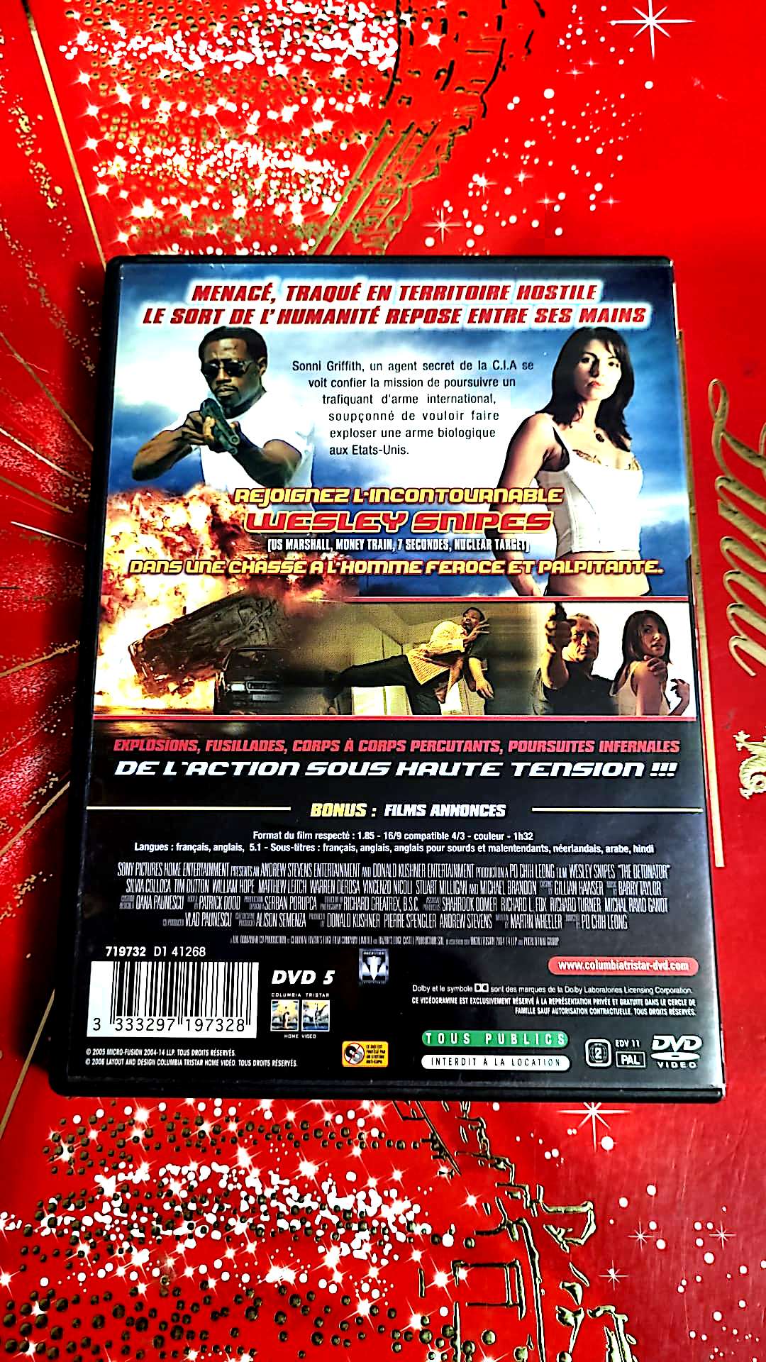 dvd wesley snipes the denator
