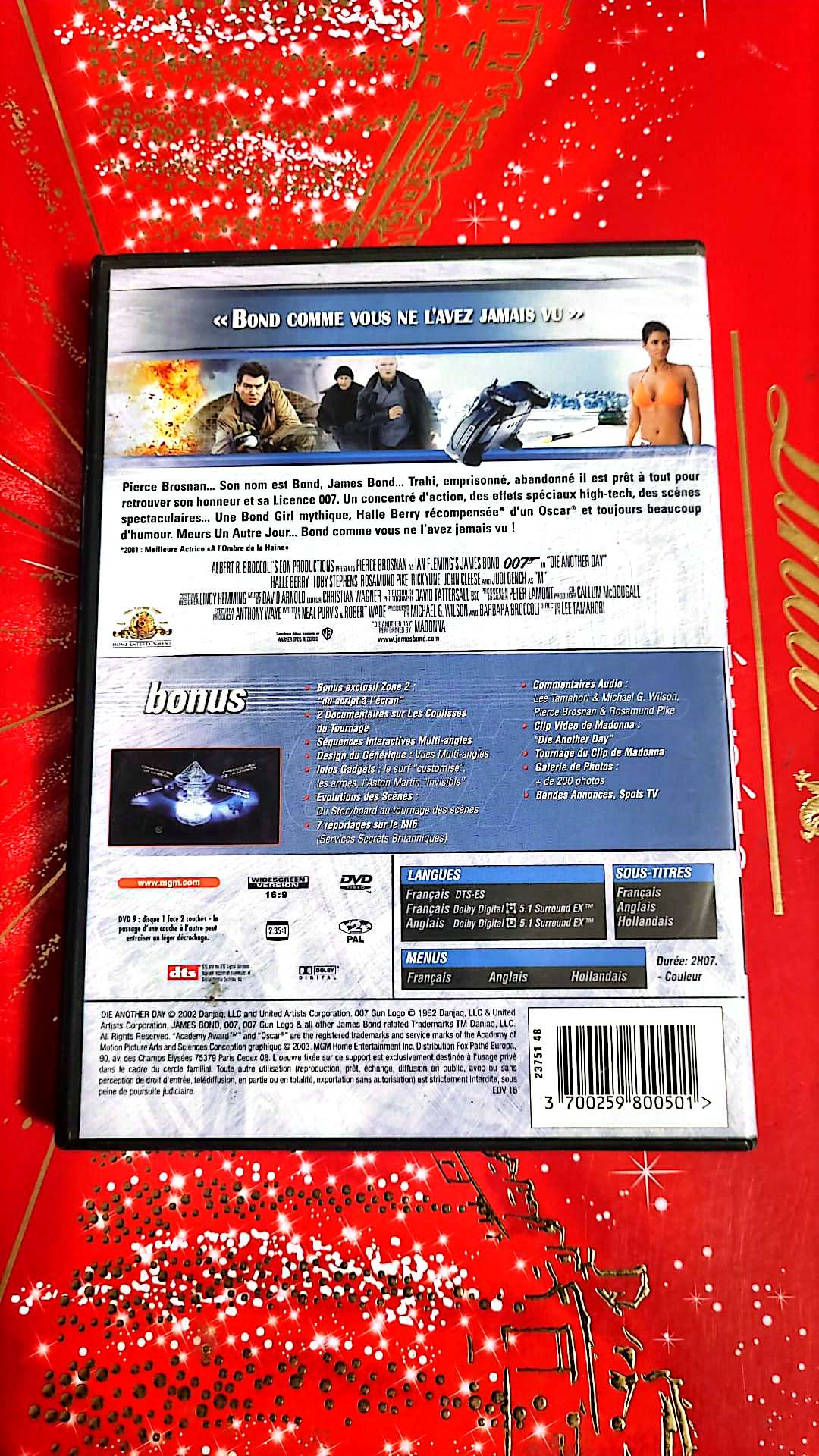 DVD : 007 meurs un autre jour en