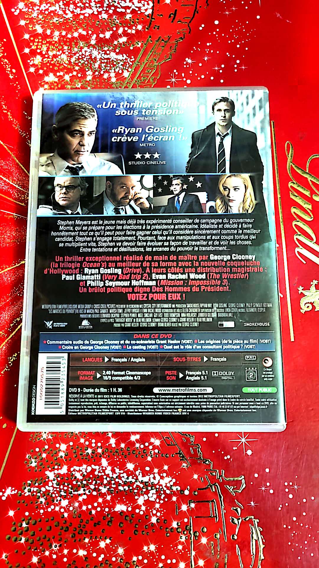 DVD Les marches du pouvoir