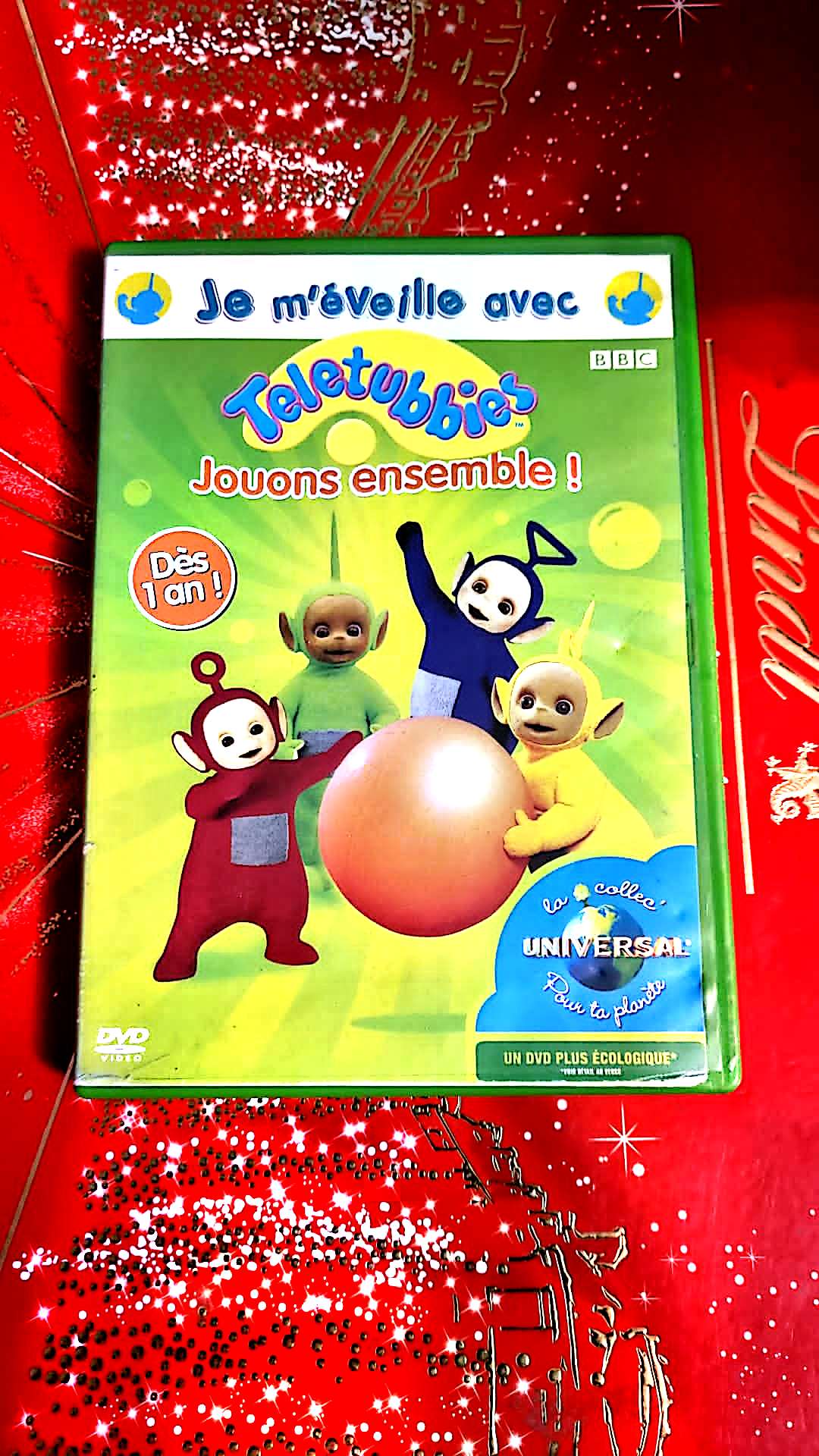 dvd je m'eveille avec teletubbies jouons ensemble