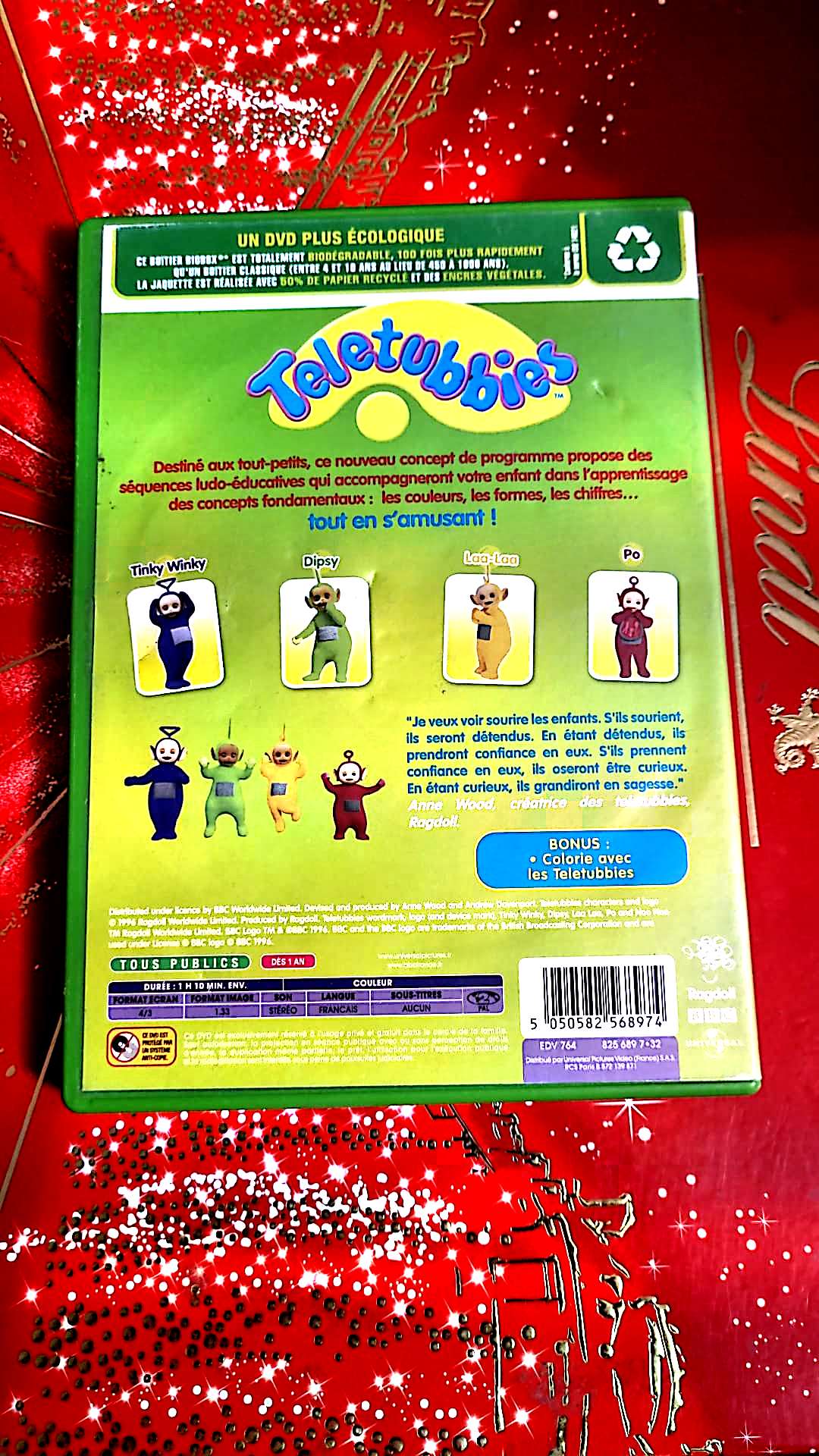 dvd je m'eveille avec teletubbies jouons ensemble