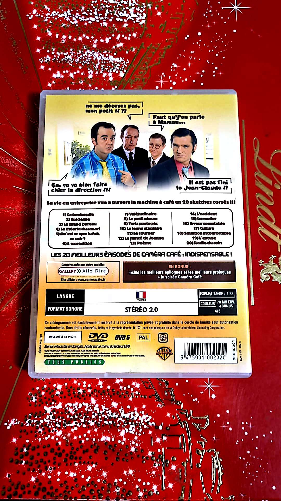 dvd la creme de camera cafe