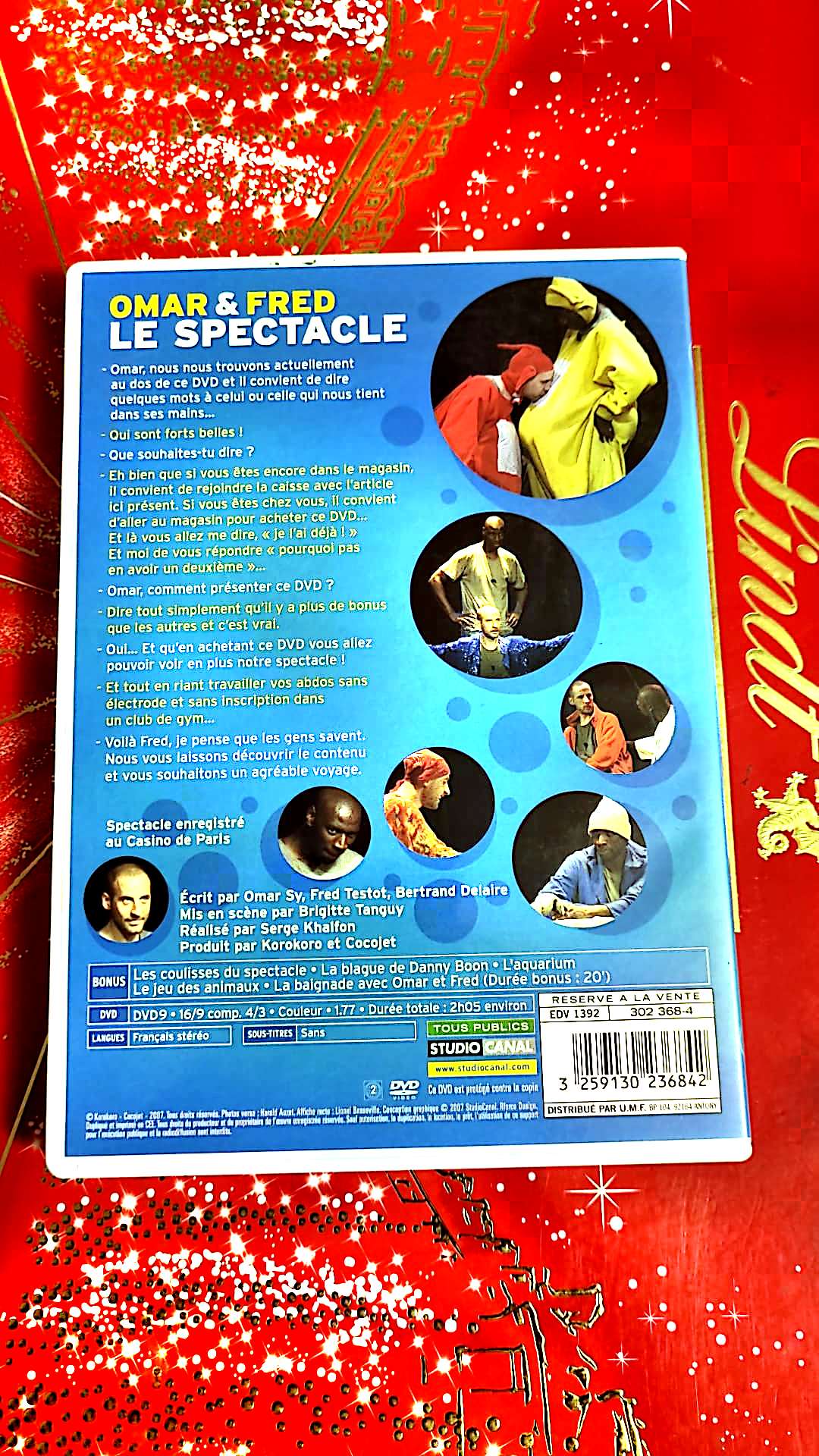 dvd Omar & Fred Le Spectacle