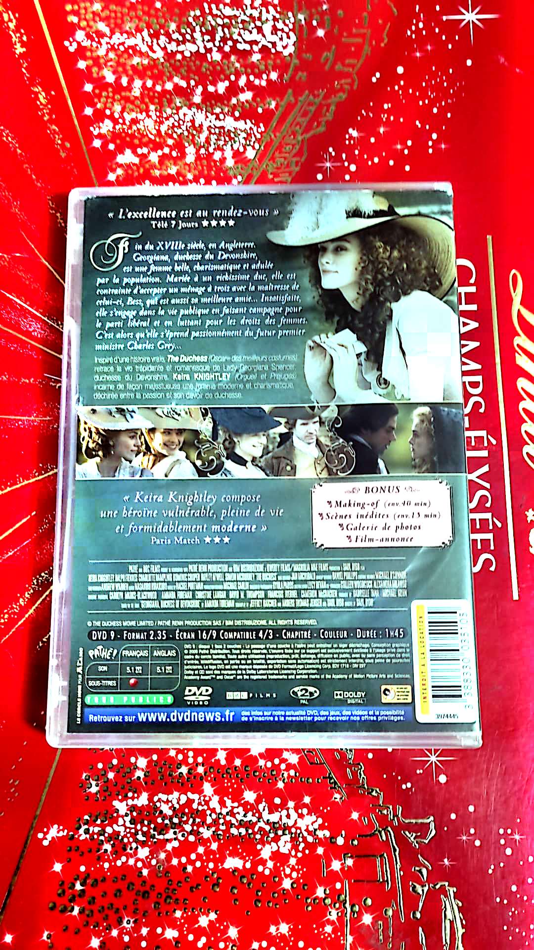 dvd the duchess