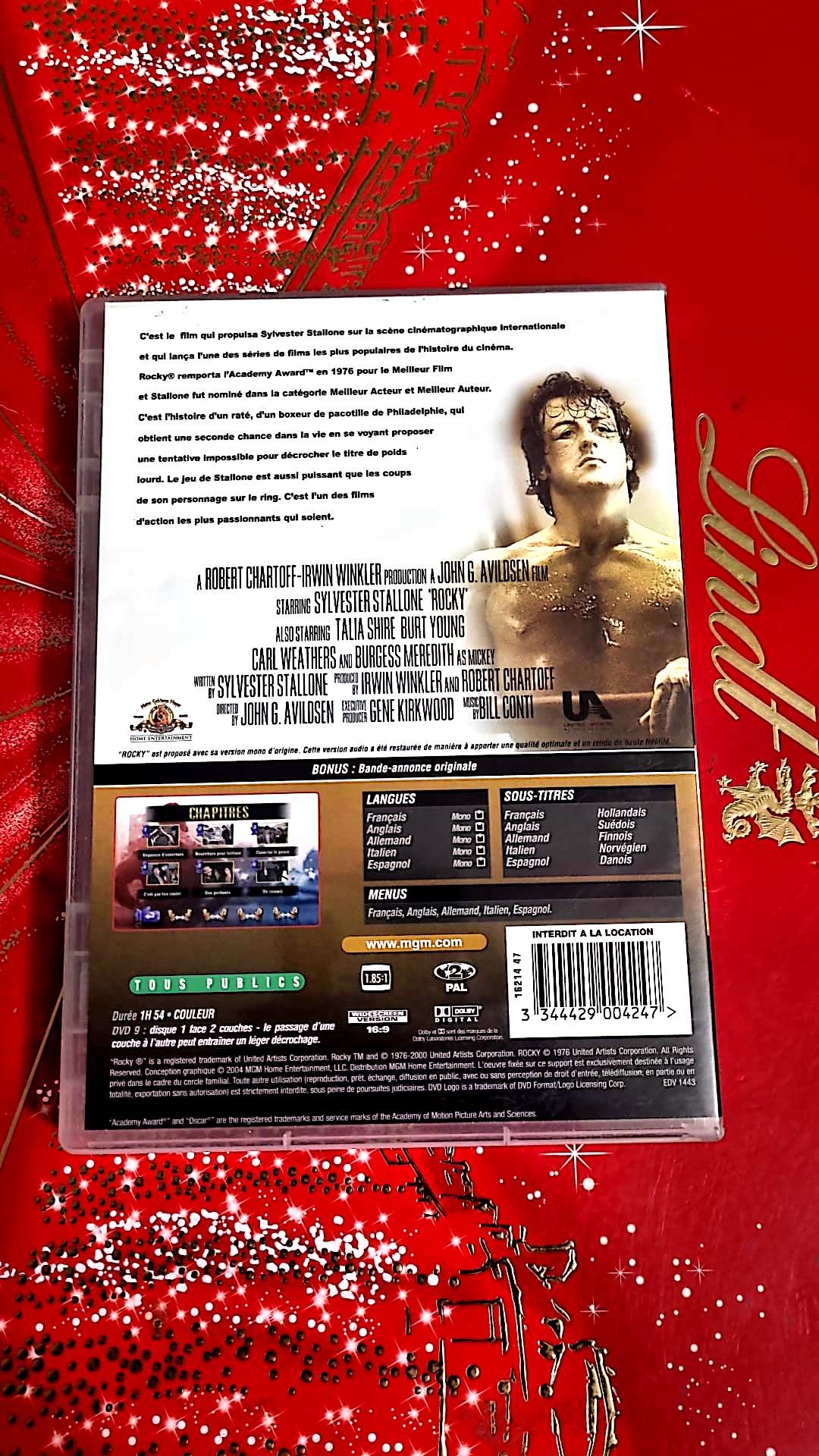 DVD sylvester Stallone Rocky