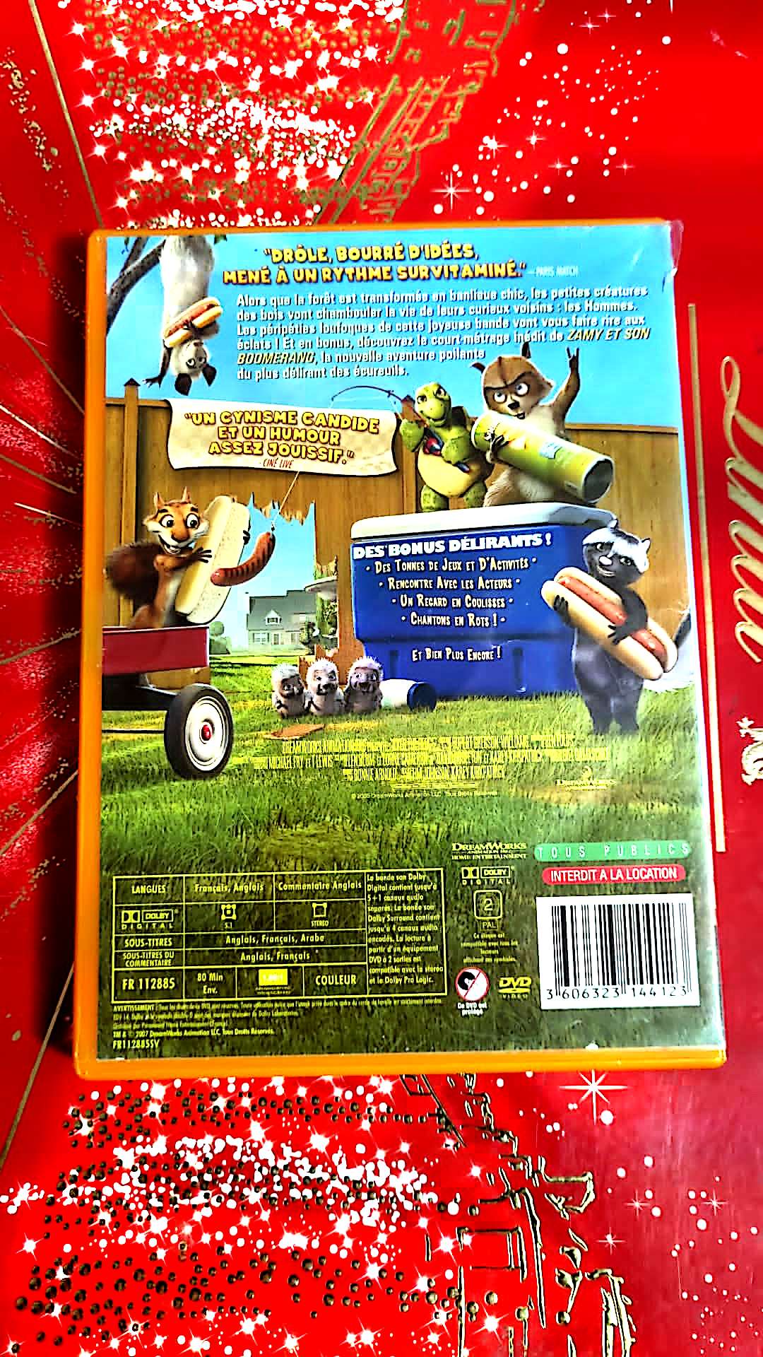 dvd dreamworks Nos voisins les hommes