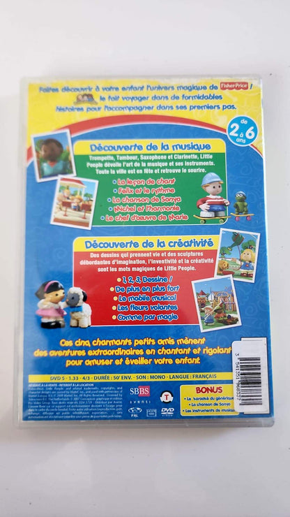 DVD Little People – Musique & Créativité – Fisher-Price – 2 à 6 ans – VF