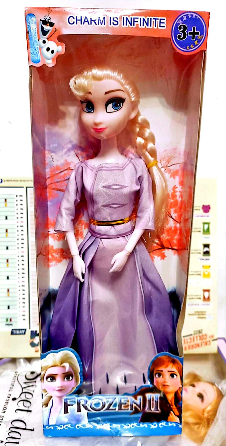 Poupée Elsa – La Reine des Neiges 2 (Frozen II) – Figurine – Neuve en boîte