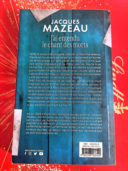 Novela histórica – Jacques Mazeau – Escuché el canto de los muertos