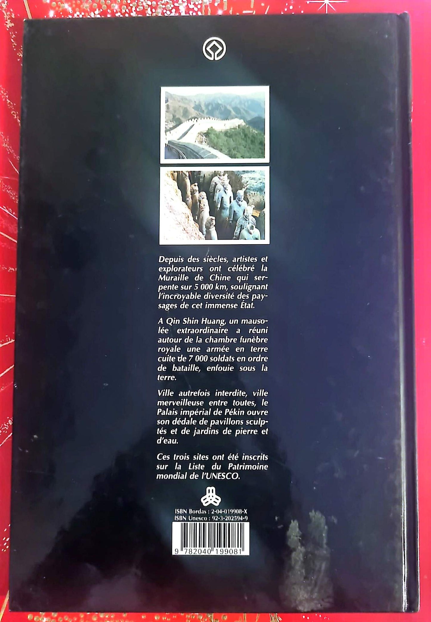 Livre Patrimoine – L’Empire de Chine – UNESCO – Bordas Francophonie