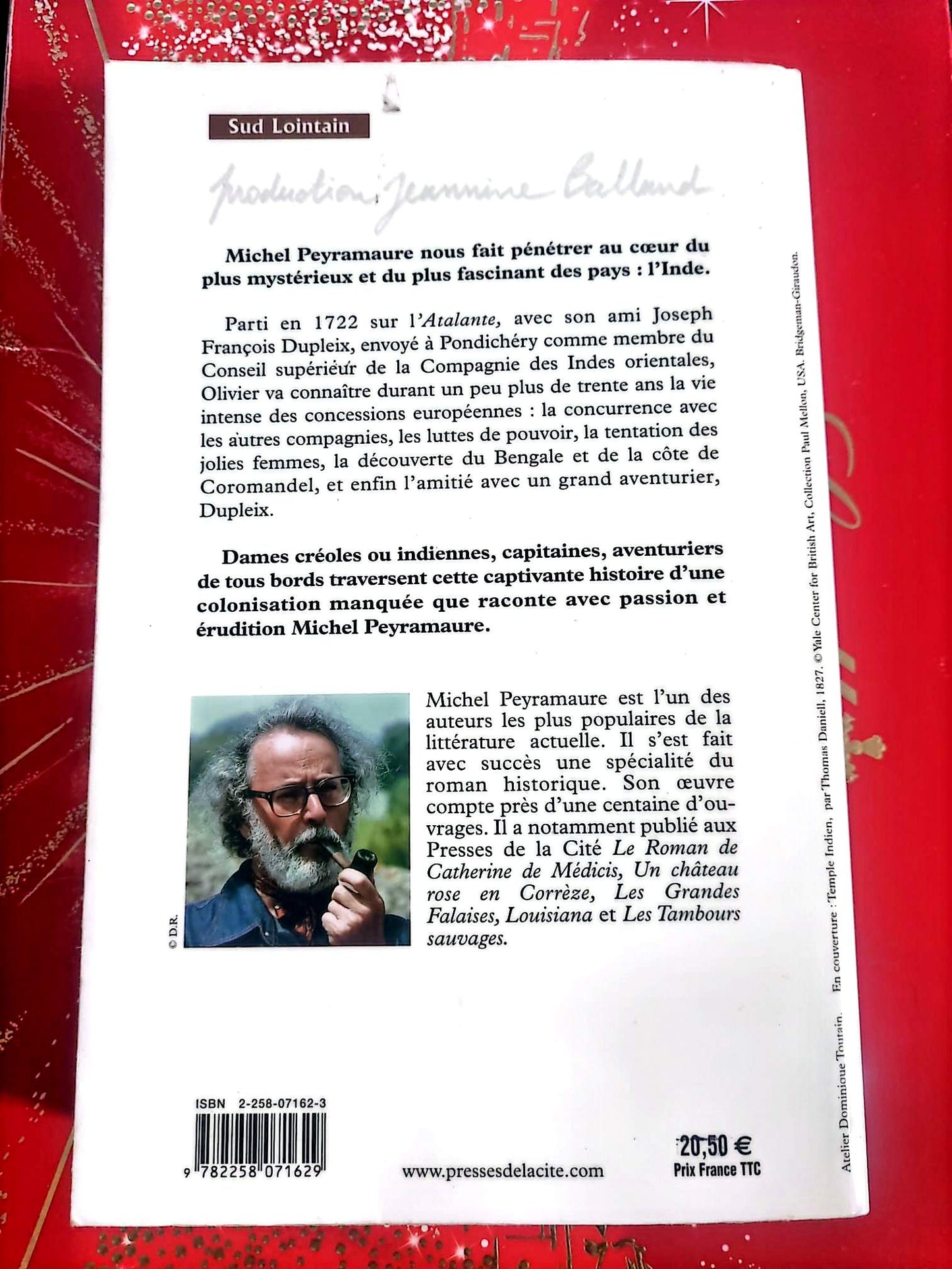 Livre Roman Historique – Michel Peyramaure – Le Temps des Moussons