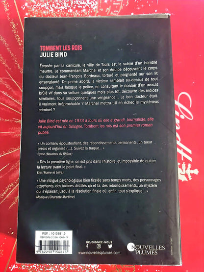 Livre Policier – Julie Bind – Tombent les rois – Roman policier français