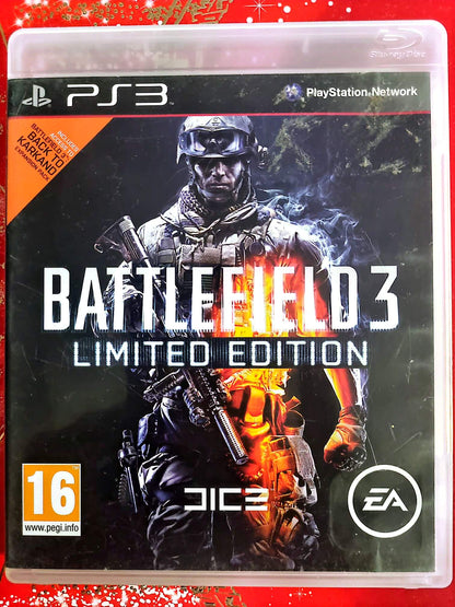 Battlefield 3 – Limited Edition – PS3 Game – Multiplayer FPS + Back to Karkand DLC – Electronic Arts / DICE – PEGI 16
