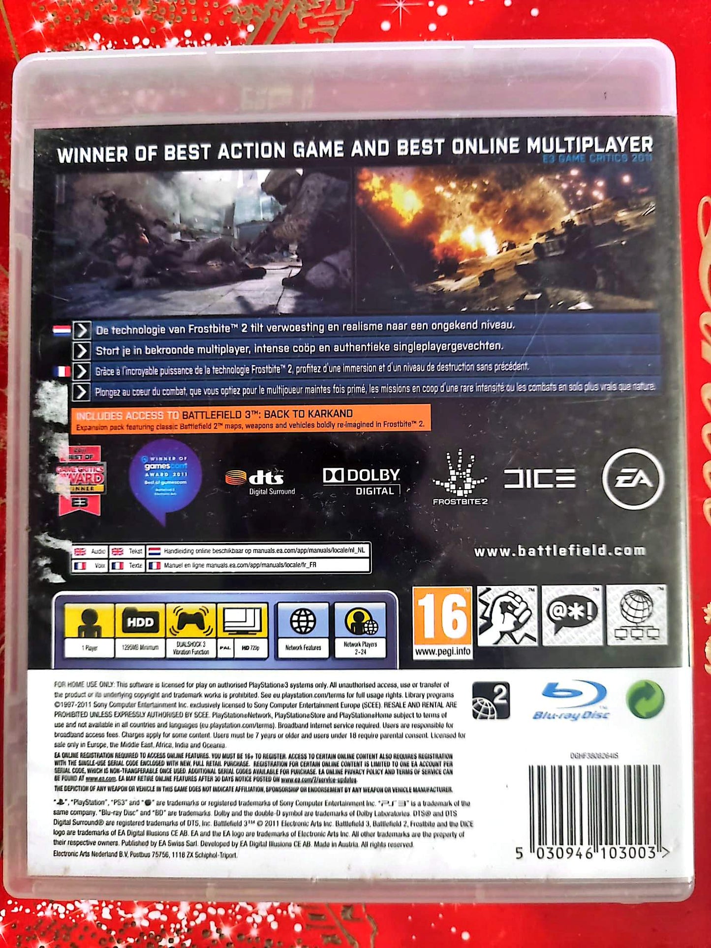 Battlefield 3 Limited Edition Jeu PS3 PlayStation 3 FPS Action Guerre Multijoueur – Edition Limitée – PEGI 16