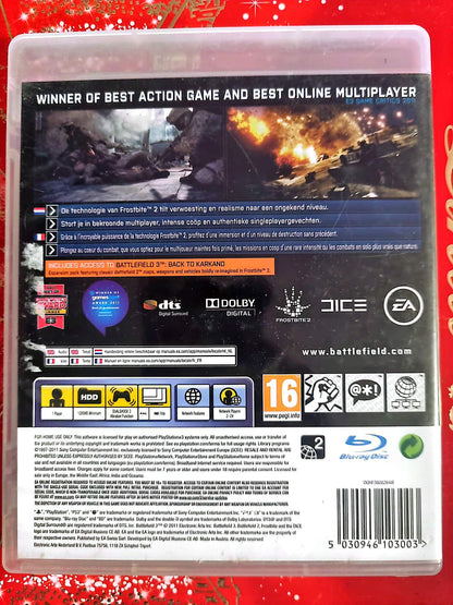 Battlefield 3 – Limited Edition – PS3 Game – Multiplayer FPS + Back to Karkand DLC – Electronic Arts / DICE – PEGI 16
