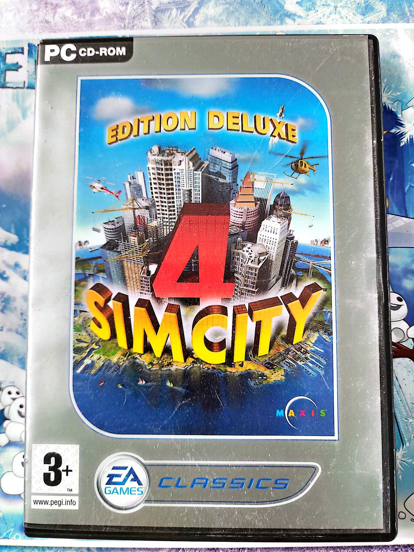 SimCity 4 Edition Deluxe PC CD-ROM FR Complet 2 Disques Jeu de Simulation Urbaine EA Games