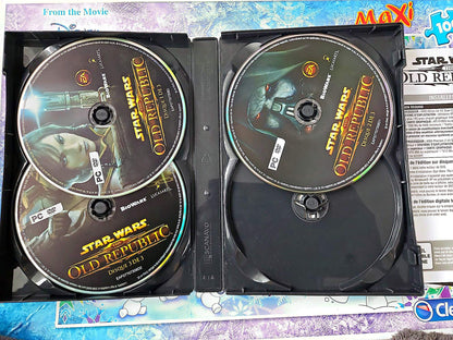 Star Wars The Old Republic PC DVD-ROM FR Incomplete Game 2 DVDs out of 3 BioWare EA Games