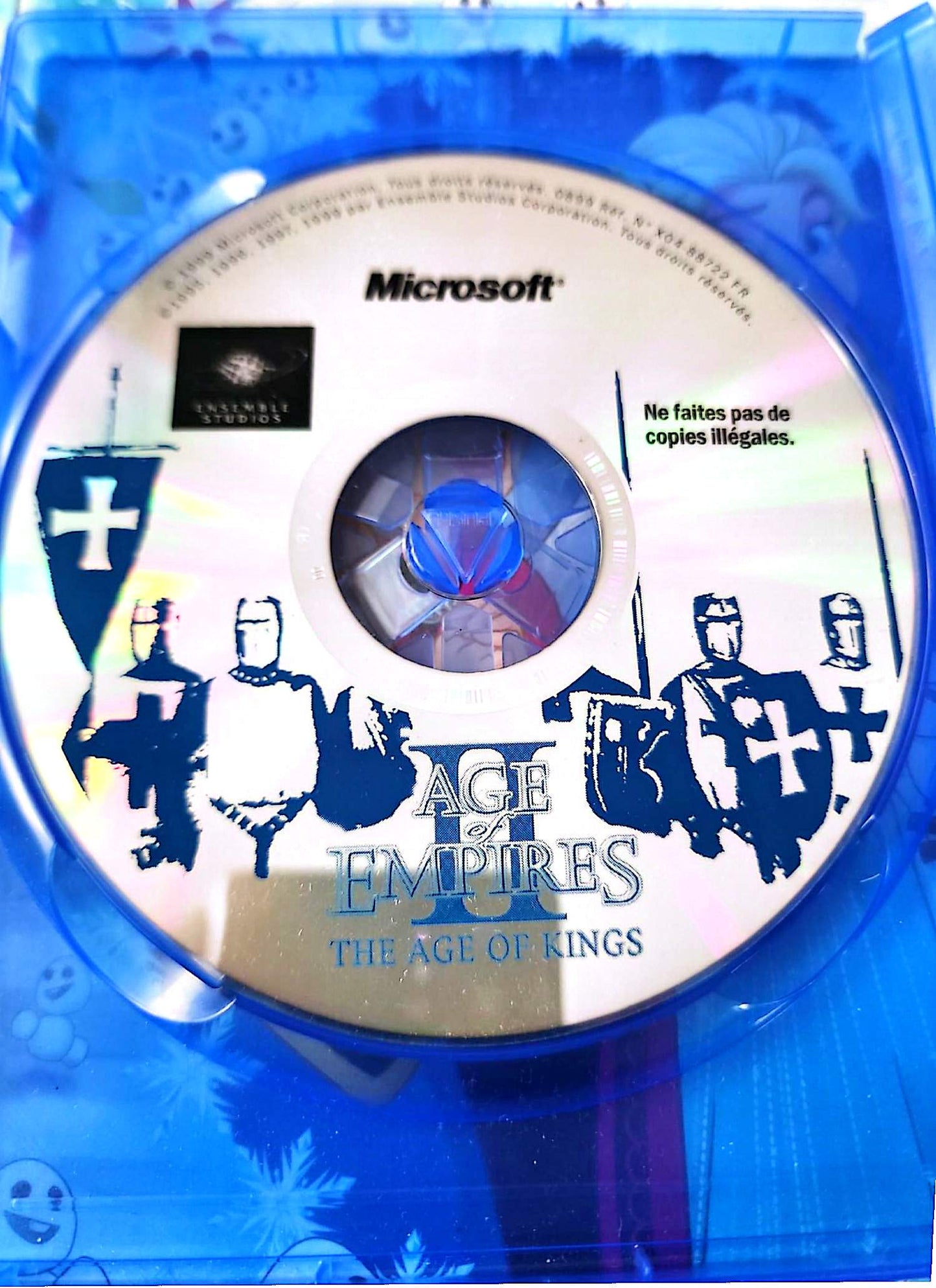 Age of Empires II The Age of Kings Jeu PC CD-ROM Microsoft Disque Uniquement