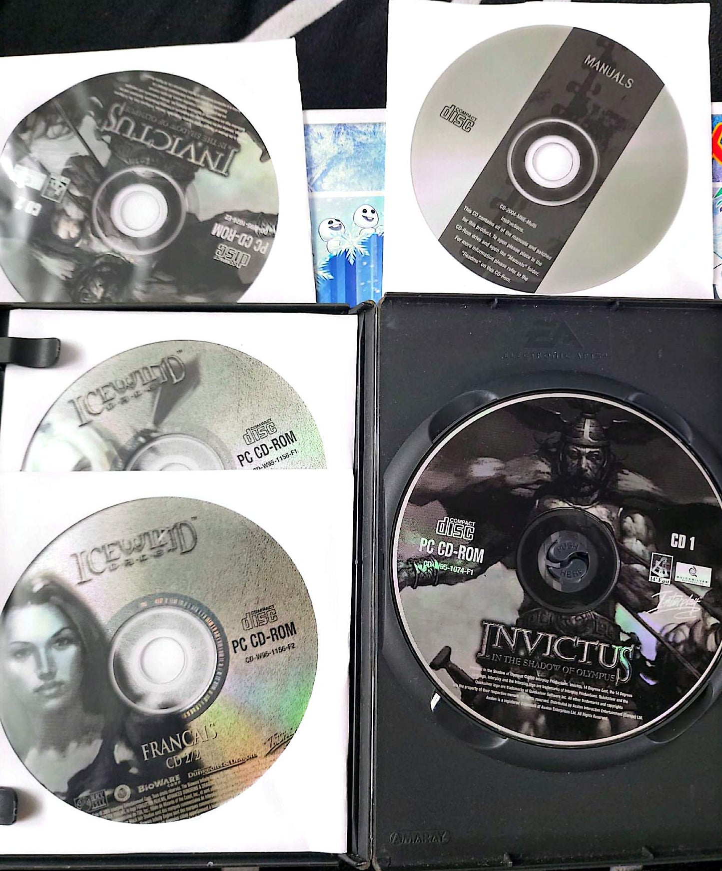 Invictus In the Shadow of Olympus Jeu PC CD-ROM Disques Uniquement Français