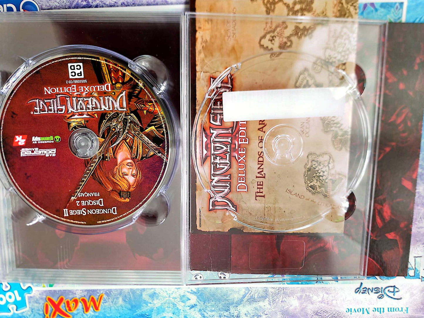 Dungeon Siege Deluxe Edition Jeu PC Complet Incomplet 1 CD Manquant Français RPG Action