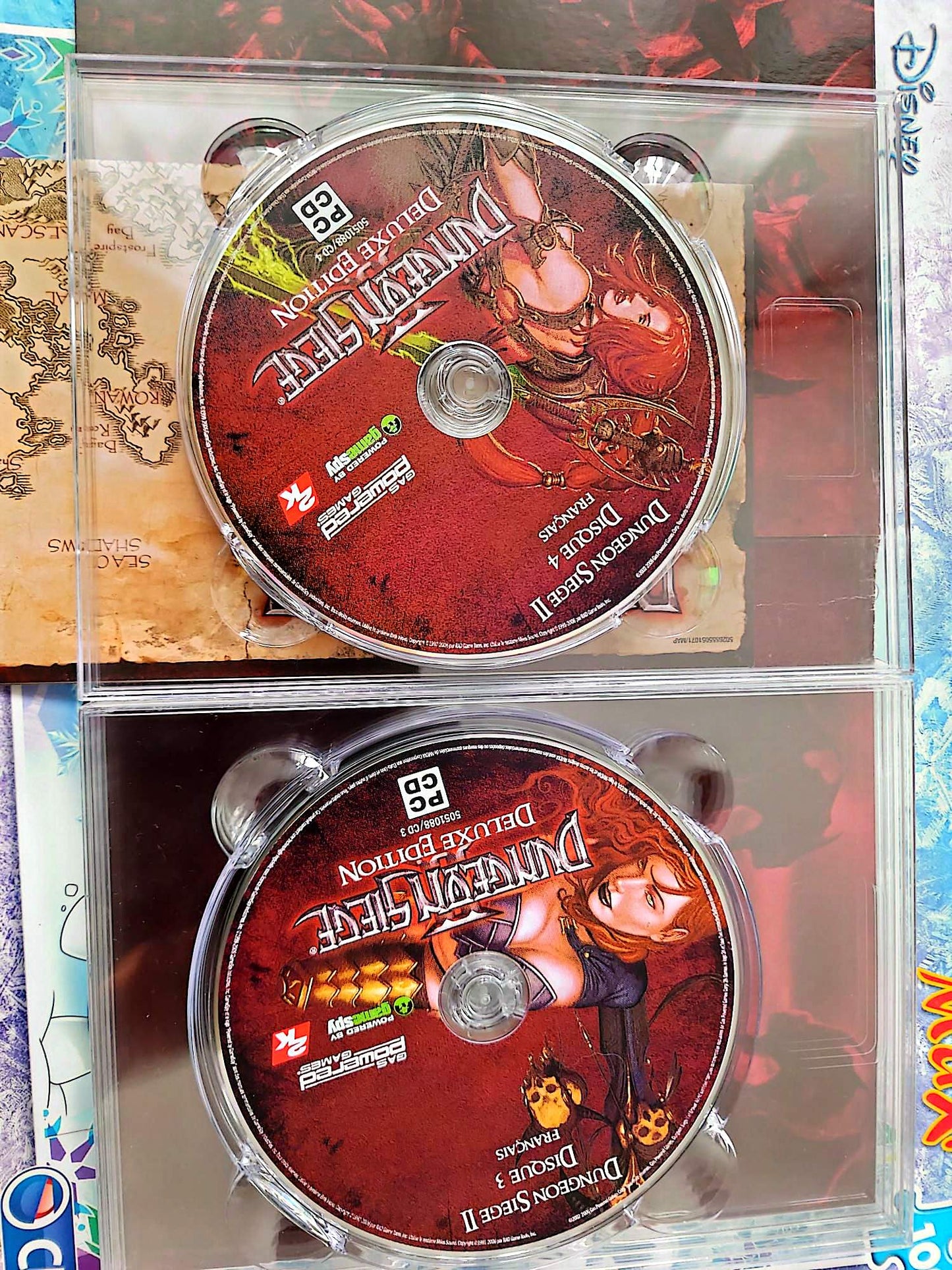 Dungeon Siege Deluxe Edition Jeu PC Complet Incomplet 1 CD Manquant Français RPG Action