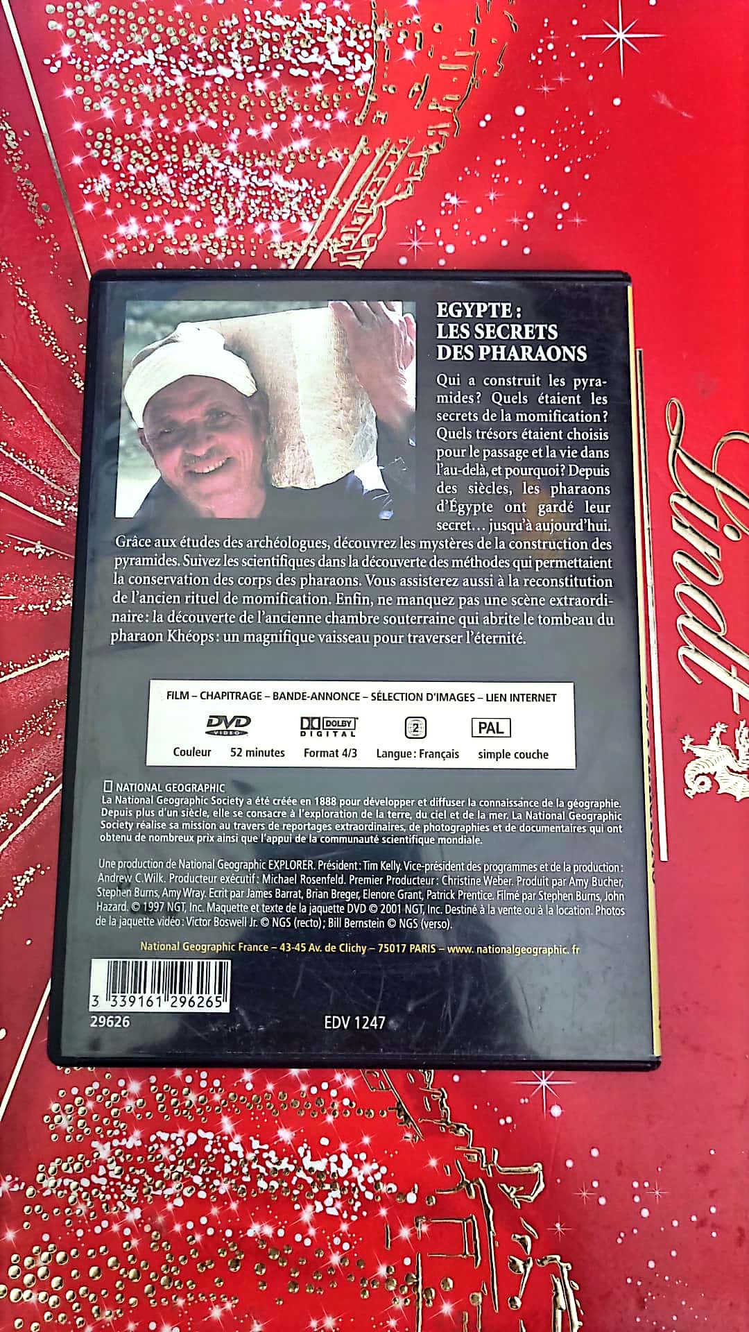 DVD : EGIPTE le secret de pharaon