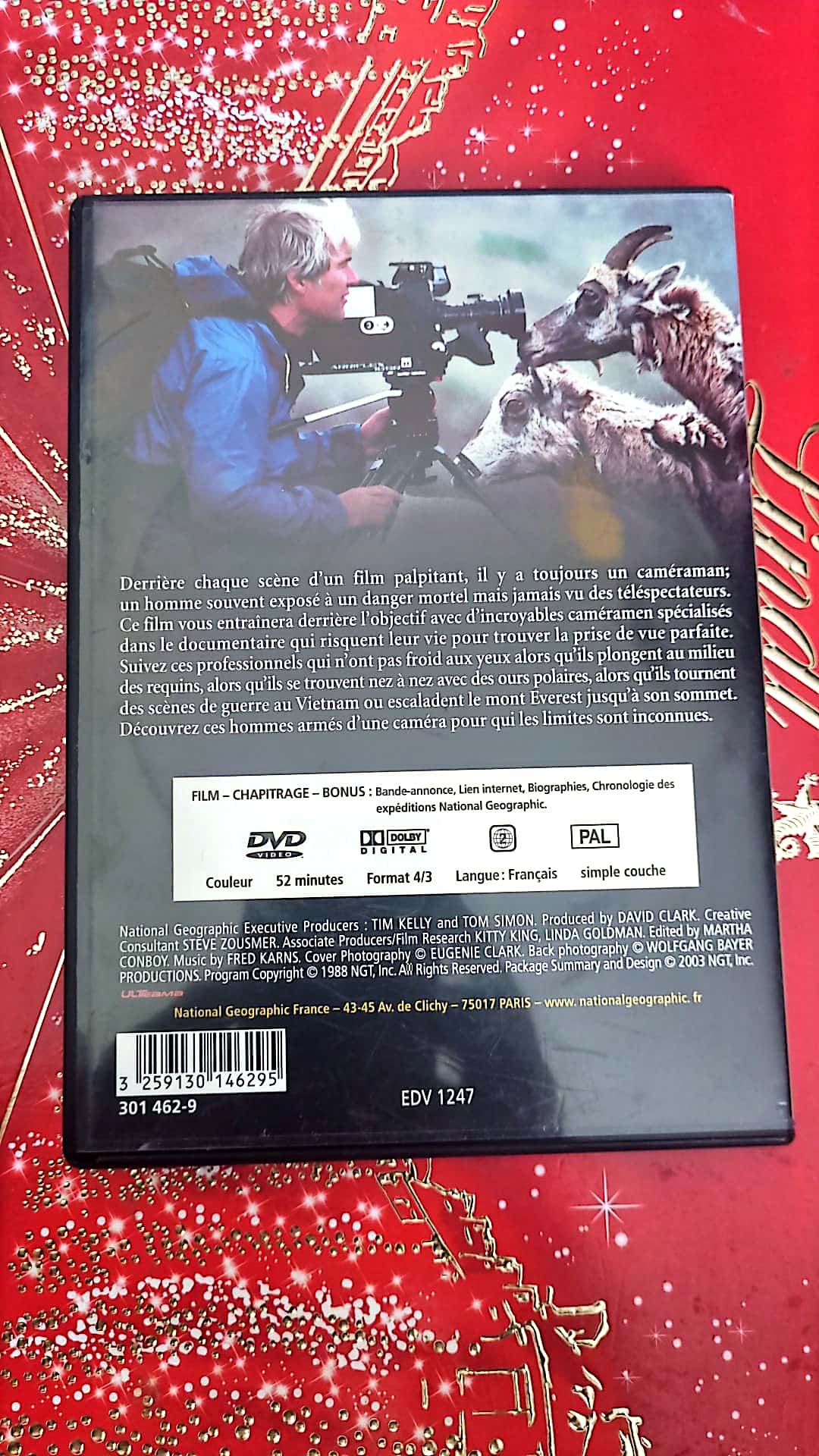 DVD National Geographic les cameramen de l'impossible