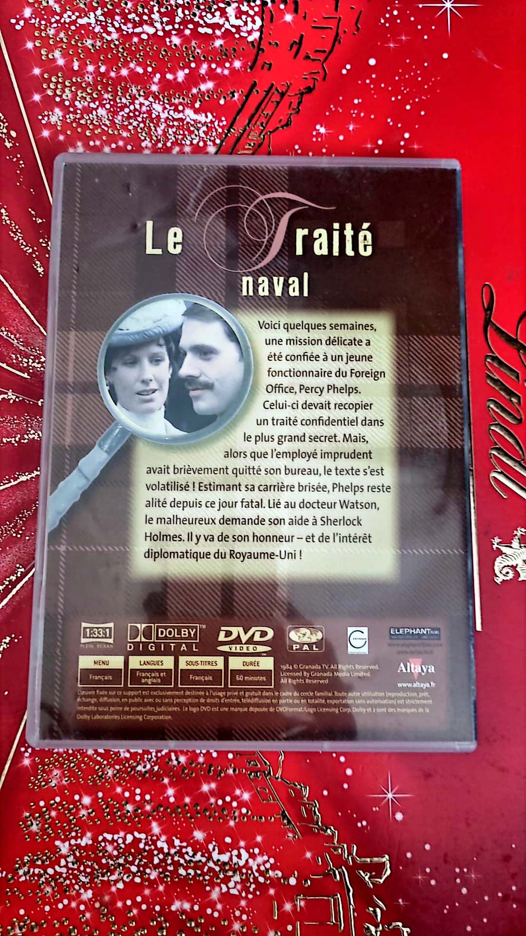 DVD Sherlock Holmes le traité naval