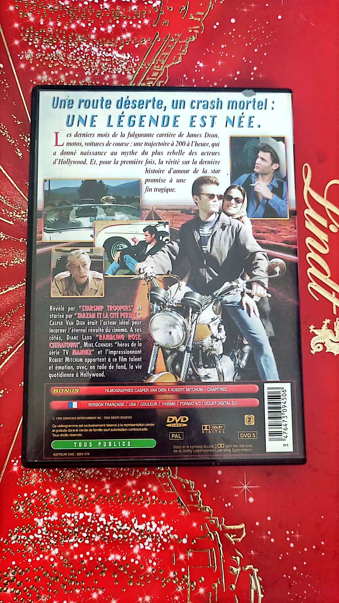 DVD James Dean vivre vite, mourir jeune