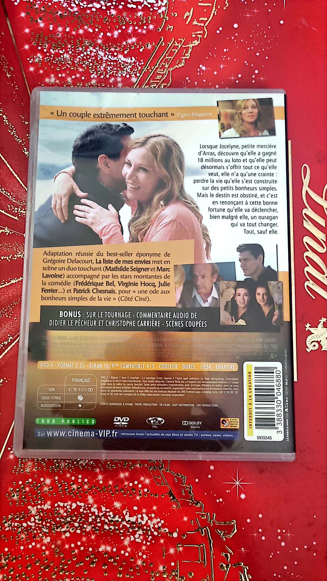 DVD : La liste de mes envies